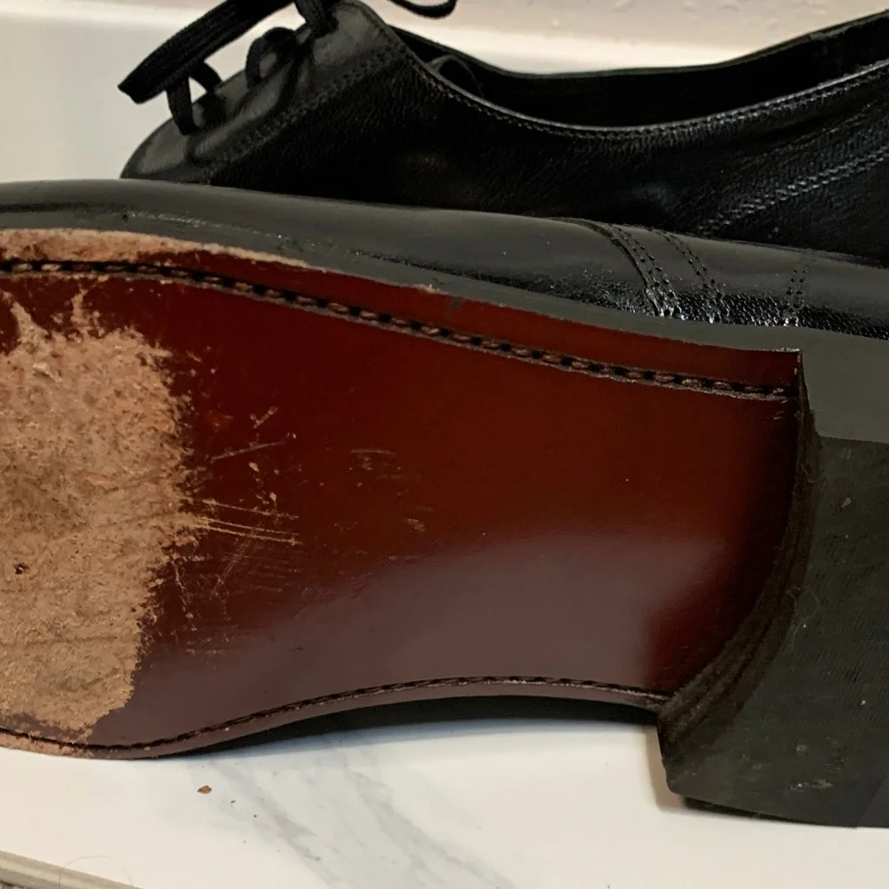 Florsheim‎ Classic Black Leather Oxfords